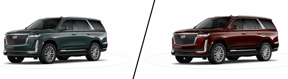 2022 Cadillac Escalade Luxury vs 2022 Cadillac Escalade Premium Luxury