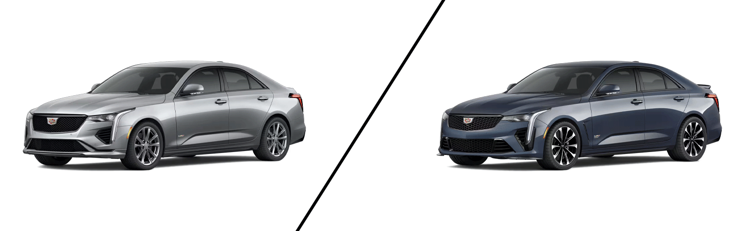 2026 Cadillac CT4-V Base vs 2026 Cadillac CT4-V Blackwing